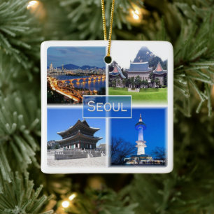 Ornement En Céramique zKR003 SEOUL, Corée du Sud ROK, Asie,