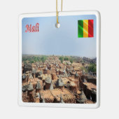 Ornement En Céramique zML006 MALI, Endelou, Afrique, (Gauche)