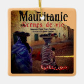 Ornement En Céramique zMR004 MAURITANIE, Afrique, (Devant)