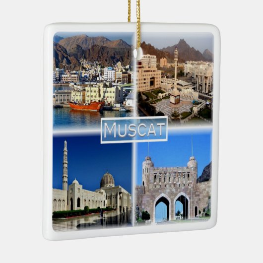 Ornement En Céramique zOM003 MUSCAT Central Business District, (Droite)