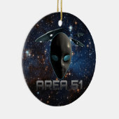 Ornement En Céramique Zone 51 (Droite)