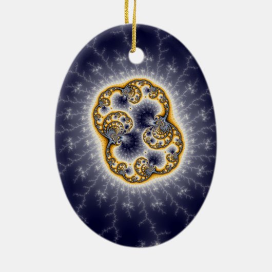 Ornement En Céramique Zooh - Fractal (Dos)