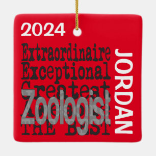 Ornement En Céramique Zoologiste Extraordinaire PERSONNALISÉ