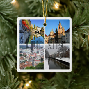 Ornement En Céramique zSI016 LJUBLJANA, Slovénie, Europe,