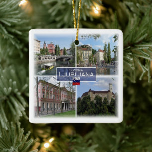 Ornement En Céramique zSI017 LJUBLJANA, Slovénie, Europe,