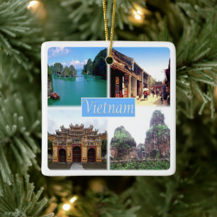 Ornement En Céramique zVN014 VIETNAM, Mosaïque, Asie,