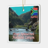 Ornement En Céramique zZA005 AFRIQUE DU SUD, N.P. Makuleke Canyon, (Gauche)