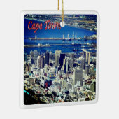 Ornement En Céramique zZA008 CAPE TOWN, Vue aérienne, Afrique du Sud, (Droite)