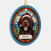 Ornement en cercle céramique de Terre-Neuve (Droite)