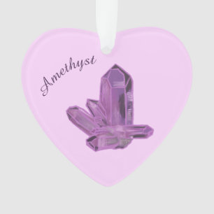 Ornement en cristal d'améthyste – Protection & Cal
