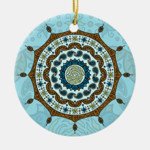 Ornement en cuivre Imaginaire Mehndi