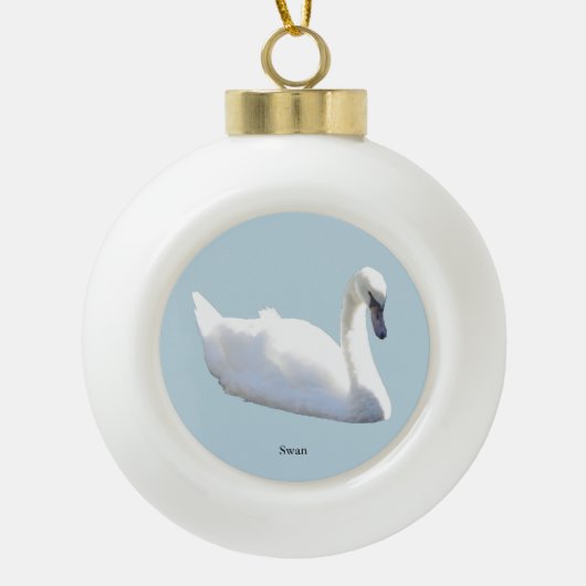 Ornement en forme de cygne (Devant)