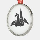 ORNEMENT EN MÉTAL 折 鶴 り (Gauche)