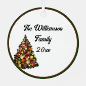 Ornement En Métal 12 Jours de Noël 2 Tourterelles Doves Personnalisé (Verso)