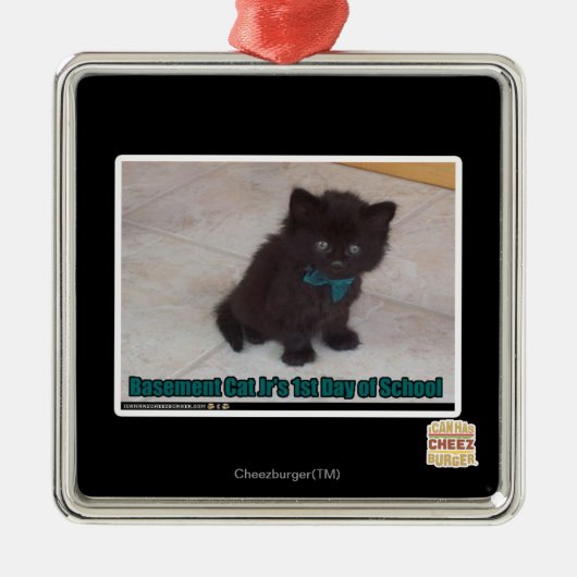 Ornement En Métal 1er jour de l'école (Devant)