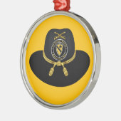 Ornement En Métal 1ère division de cavalerie Noël (Gauche)