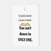 Ornement En Métal 2 Chaussures ou Aucun Blanc (Avant gauche)