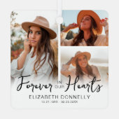 Ornement En Métal 3 garde-mémoire photo (Verso)