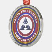 Ornement En Métal 3e Commandement du développement durable (Gauche)