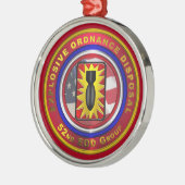 Ornement En Métal 52e GROUPE EOD Noël (Gauche)