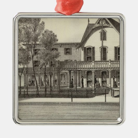 Ornement En Métal 5e Avenue House, Ocean Beach, New York (Devant)