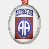 Ornement En Métal 82e division aéroportée Toutes les armes de combat (Gauche)