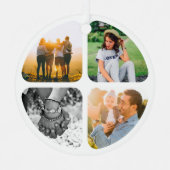 Ornement En Métal 8 Photo Modèle d'ornement en métal à double face (Recto)