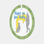 Ornement En Métal A Droite Pour Un Rallye (Avant gauche)