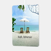 Ornement En Métal Aaah...ornement en céramique de retraite (Avant gauche)