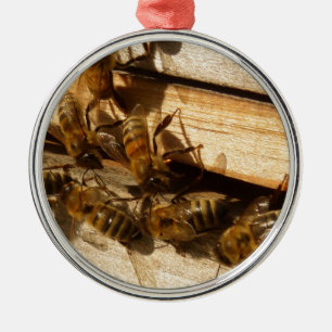 Ornement En Métal Abeilles à miel