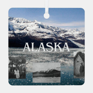 Ornement En Métal ABH Alaska Ornament
