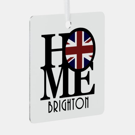 Ornement En Métal ACCUEIL Brighton Angleterre (Avant droite)