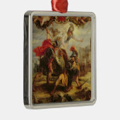 Ornement En Métal Achille défaisant Hector, 1630-32 (Droite)