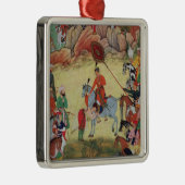 Ornement En Métal Adham Khan rendant hommage à Akbar chez Sarangpur, (Droite)