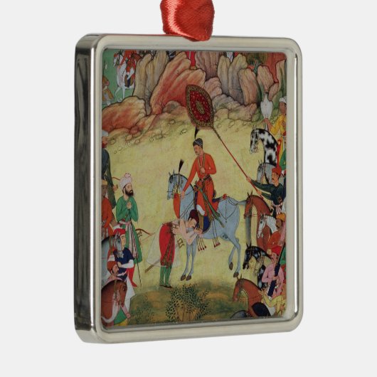 Ornement En Métal Adham Khan rendant hommage à Akbar chez Sarangpur, (Droite)