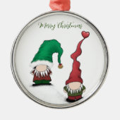 Ornement En Métal Adorable Gnome Posse (Devant)