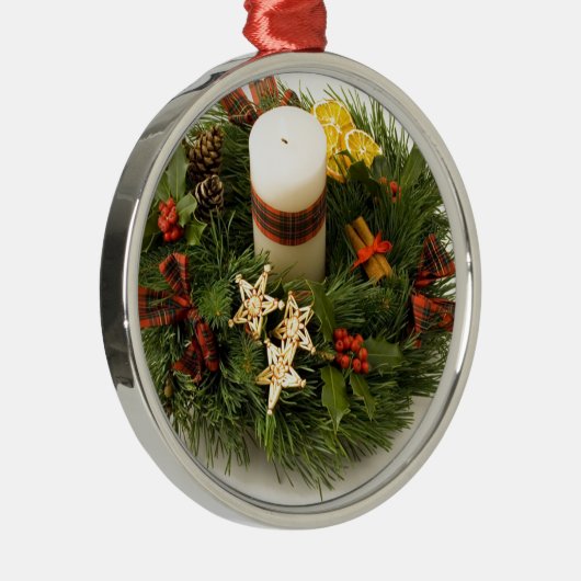 Ornement En Métal Advent wreath (Droite)