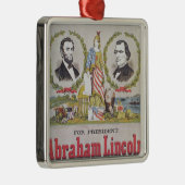 Ornement En Métal Affiche électorale de campagne pour l'union (Droite)