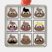 Ornement En Métal Afficher plusieurs faces (Devant)