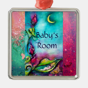 ORNEMENT EN MÉTAL AFFICHETTE DE PORTE THUMBELINA