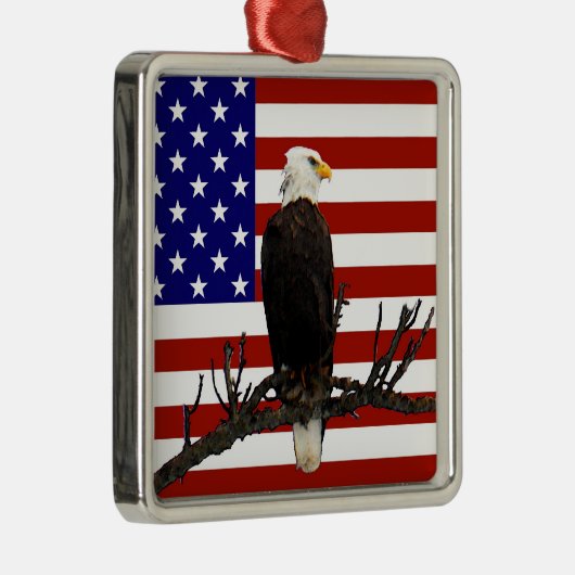 Ornement En Métal Aigle à tête blanche toujours en vigueur (Droite)