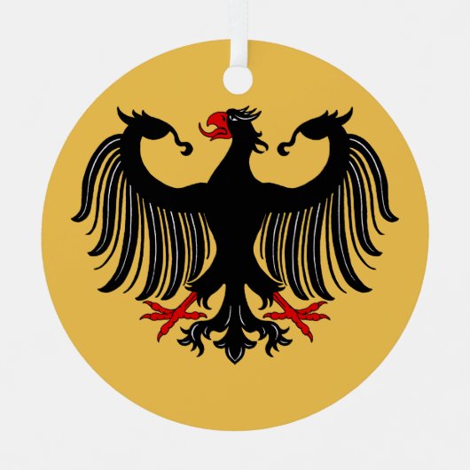 Ornement En Métal Aigle allemand (Recto)