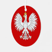 Ornement En Métal Aigle polonais (Avant gauche)
