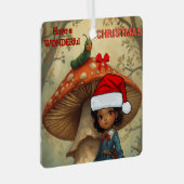 Ornement En Métal Alice in Wonderland Caterpillar Christmas Ornament (Avant droite)