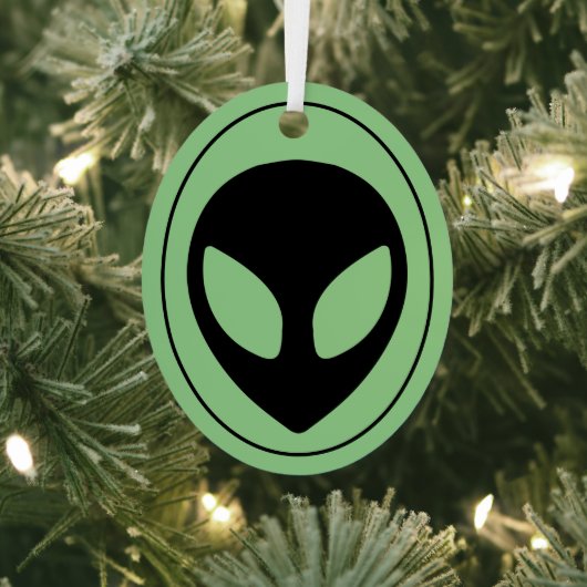 Ornement En Métal Alien spatial (Insitu)