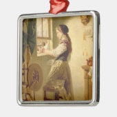 Ornement En Métal Alimentation des oiseaux en hiver (Gauche)