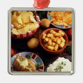 Ornement En Métal Aliments de pommes de terre (Devant)