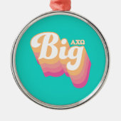 Ornement En Métal Alpha Chi Omega | Big (Devant)