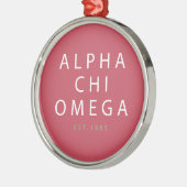 Ornement En Métal Alpha est d'Omega | de Chi. 1885 (Gauche)