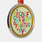 Ornement En Métal Alphabet (Droite)